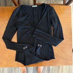 Reformation long sleeve bodysuit, size L
